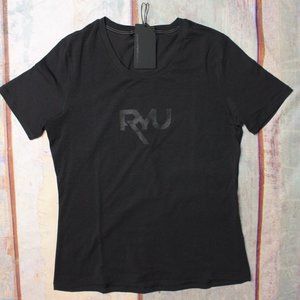 Respect Your Universe Co-ed Standard Issue Crew Raven + Black RYU Logo MRSP $55